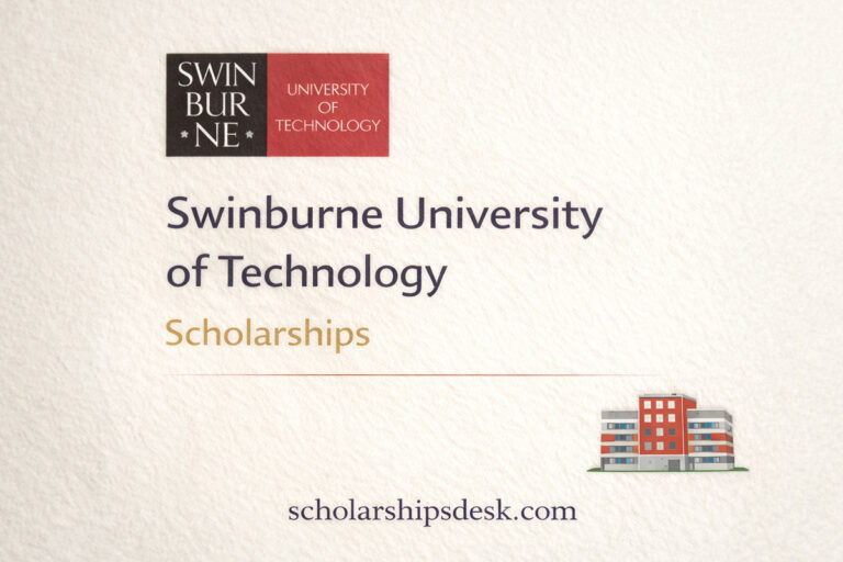 Scholarships in Swinburne University 2026 – Up to 30% for International Students